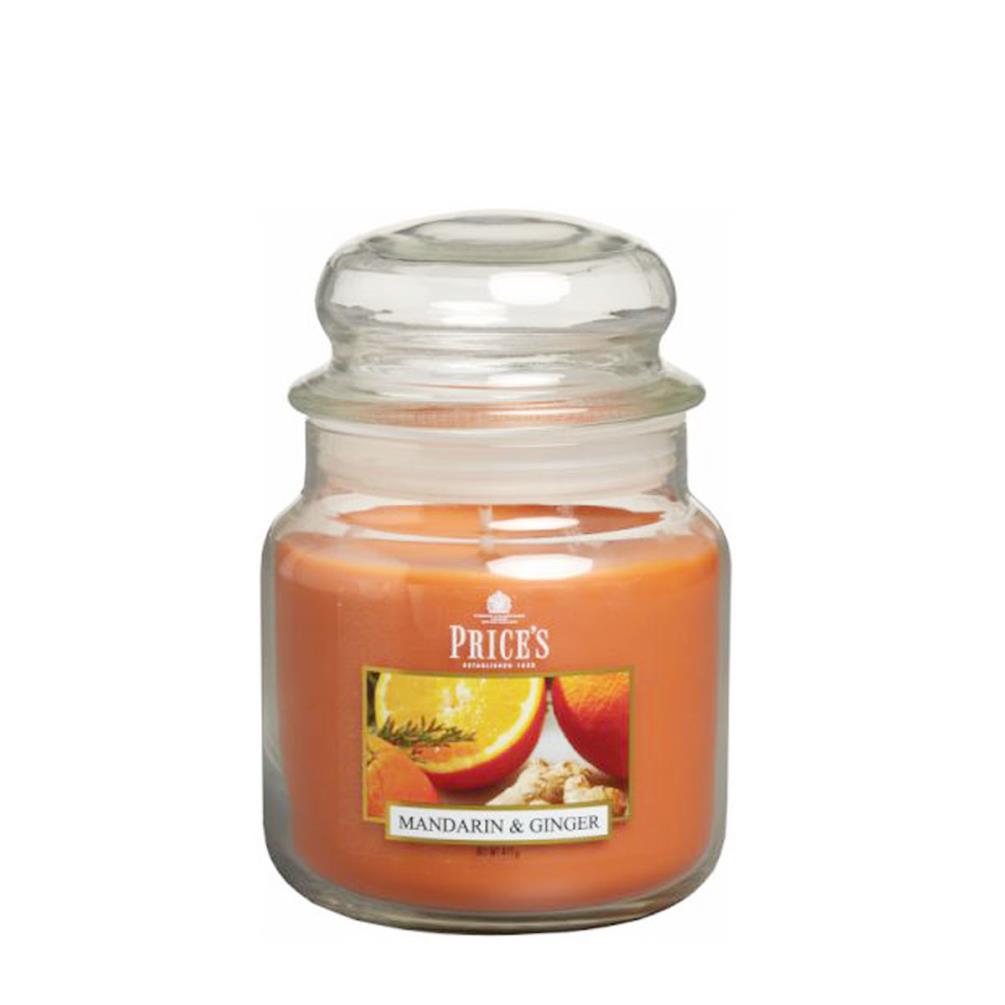 Price's Mandarin & Ginger Medium Jar Candle £14.39